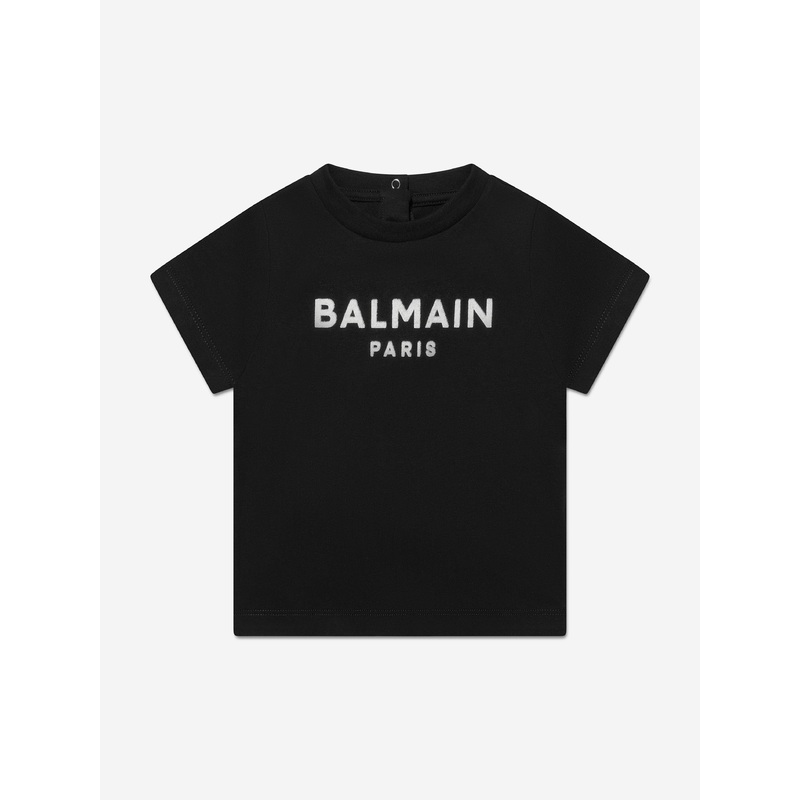Balmain Baby Logo T-Shirt in Black NZZ9710442367