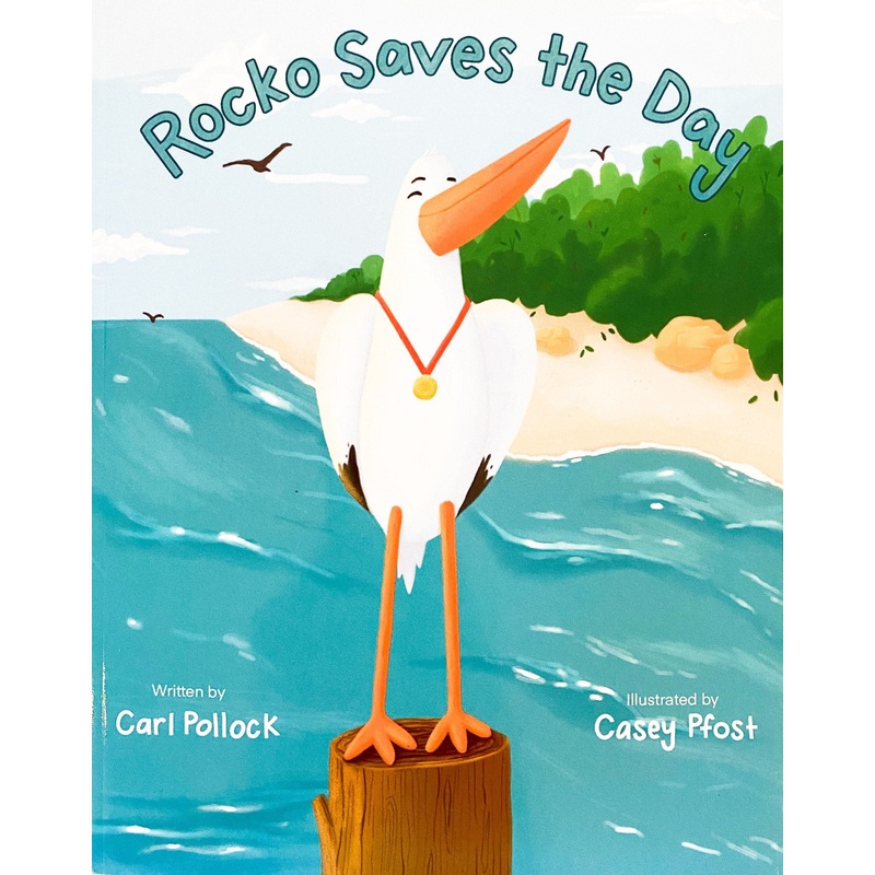 Book – Rocko Saves the Day – Local Author and Artist