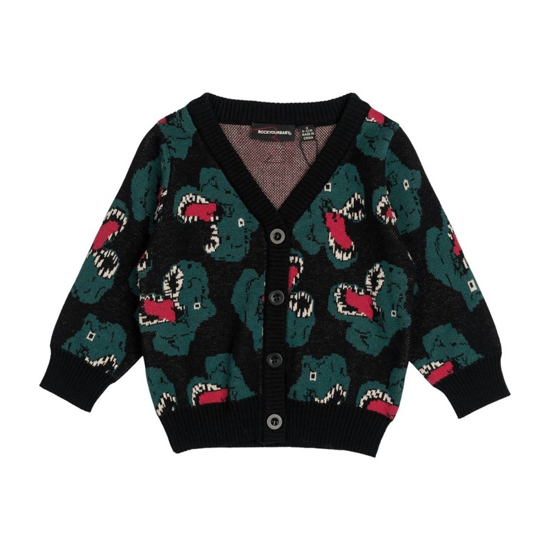 DINO BABY KNIT CARDIGAN