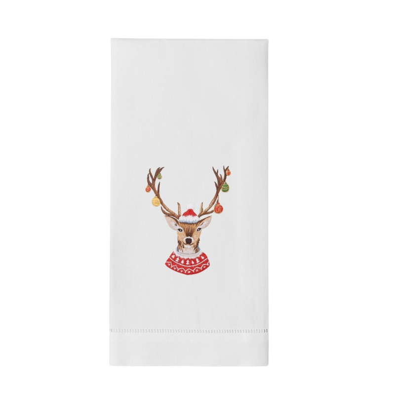 Ornament Antlers Hand Towel