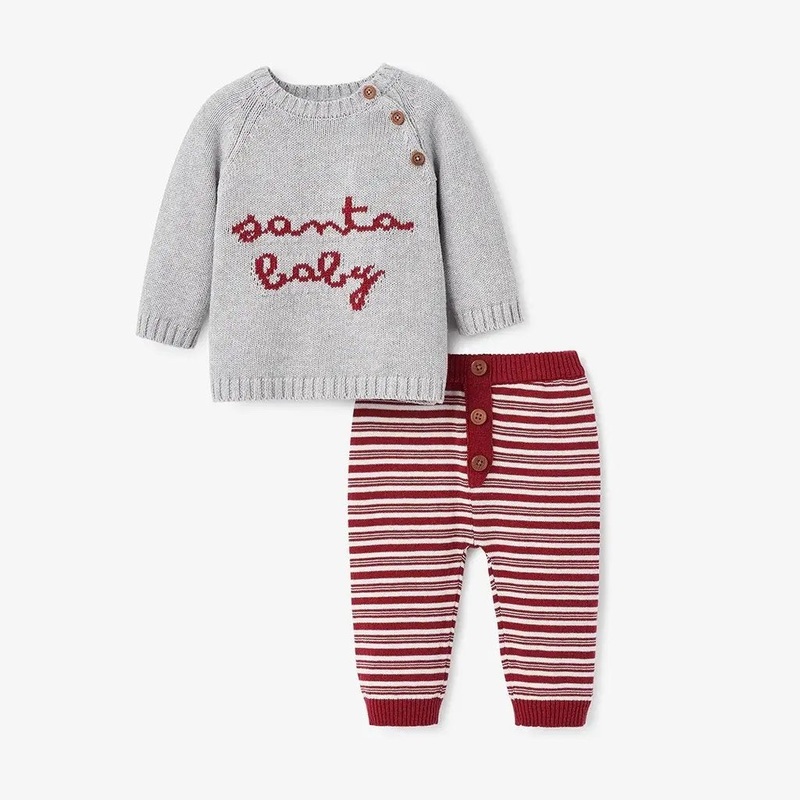 Sweater Pant Set Santa
