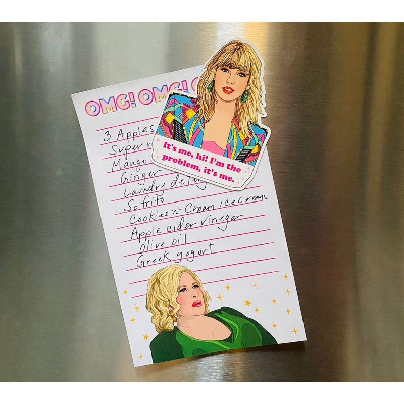 Taylor It’s Me, Hi! Die Cut Magnet