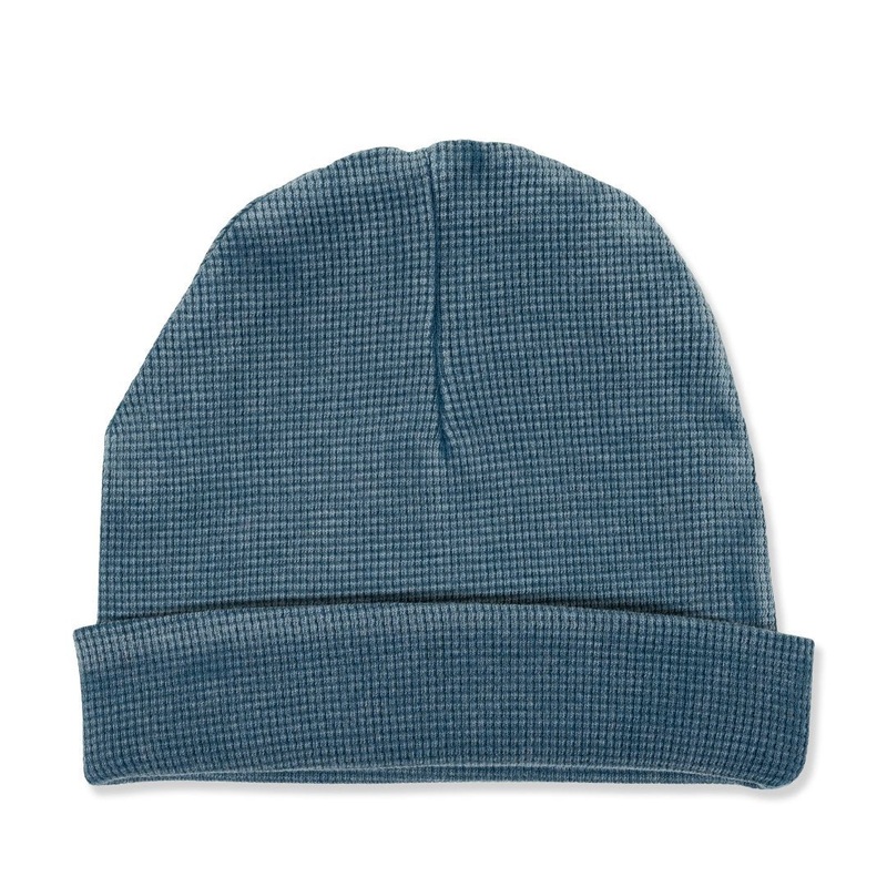 Vintage Blue Waffle Hat