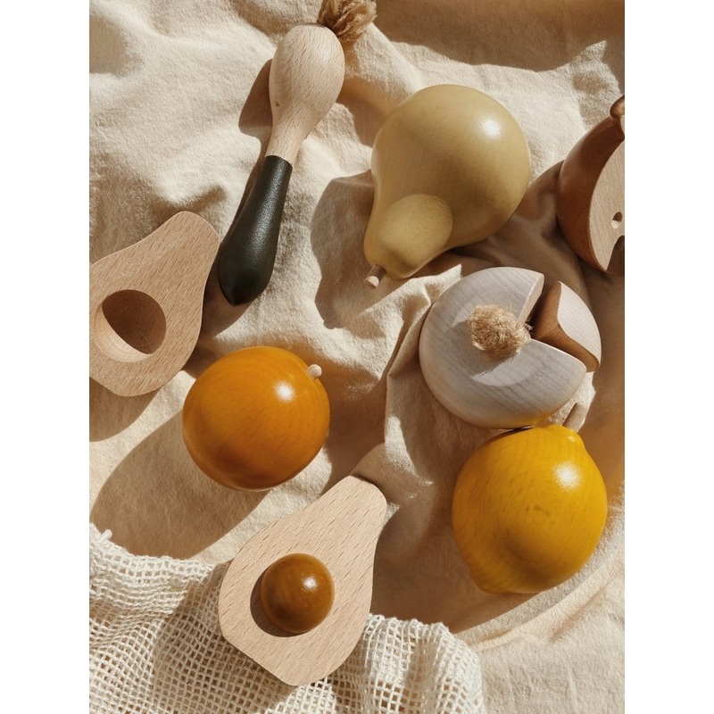 Wooden Fruits