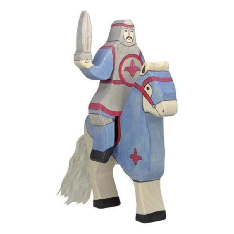 Blue Knight, Riding (Without Horse)