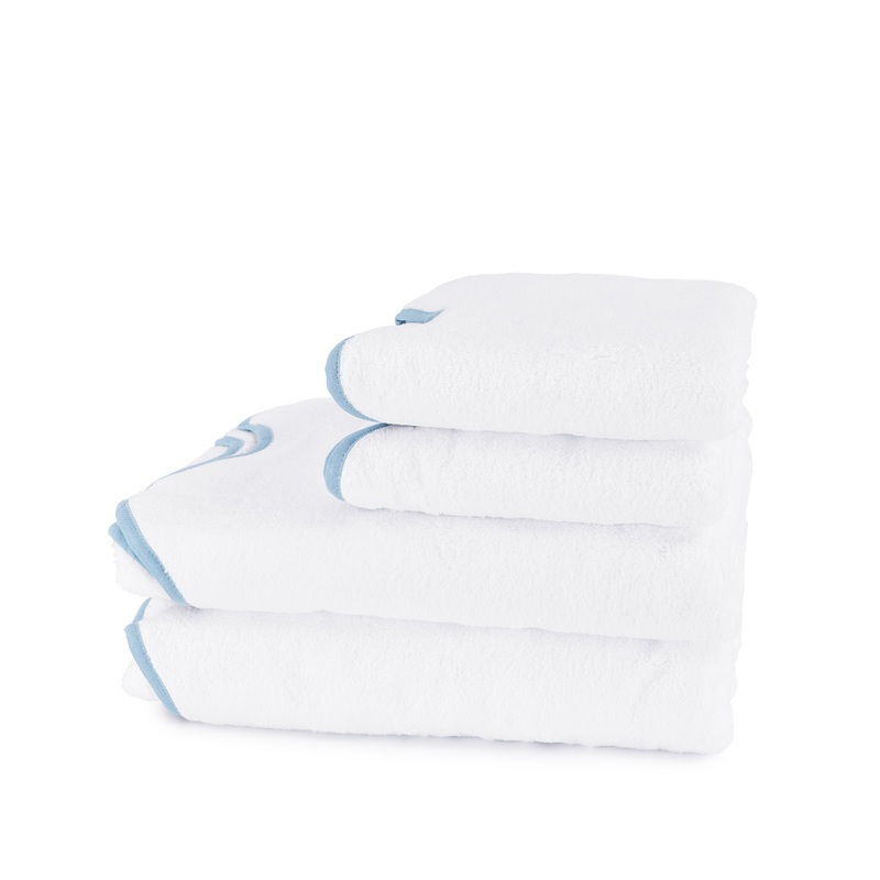Classic Amelia Scalloped Bath Towel Bundle