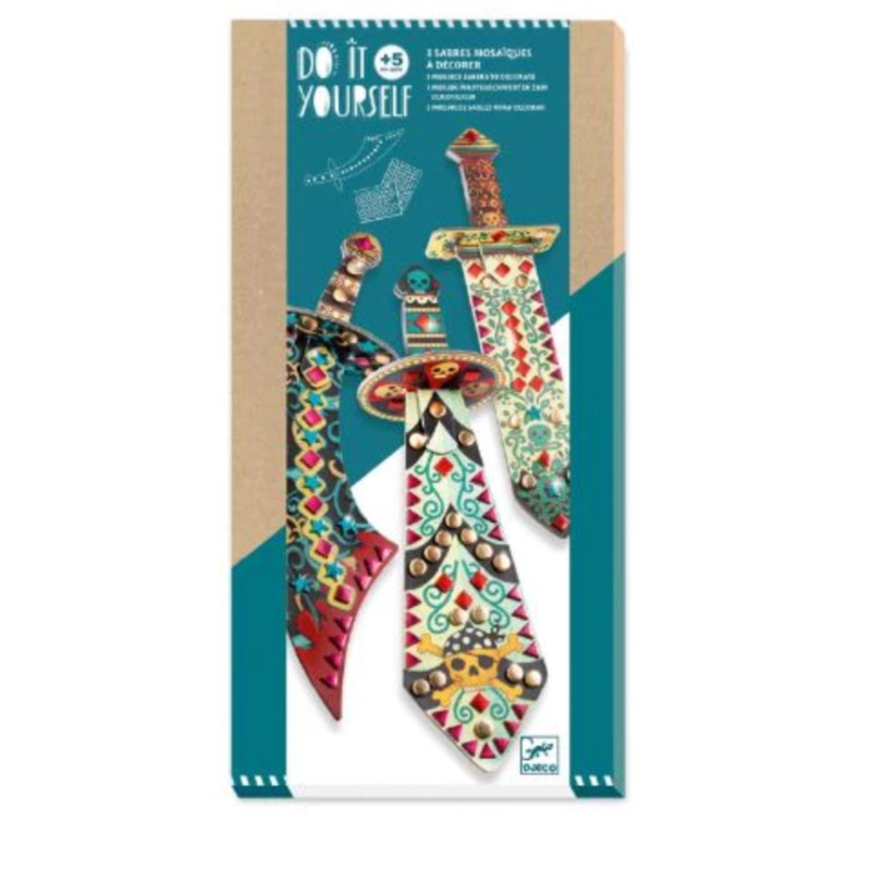 DIY Like A Pirate Mosaic Sword