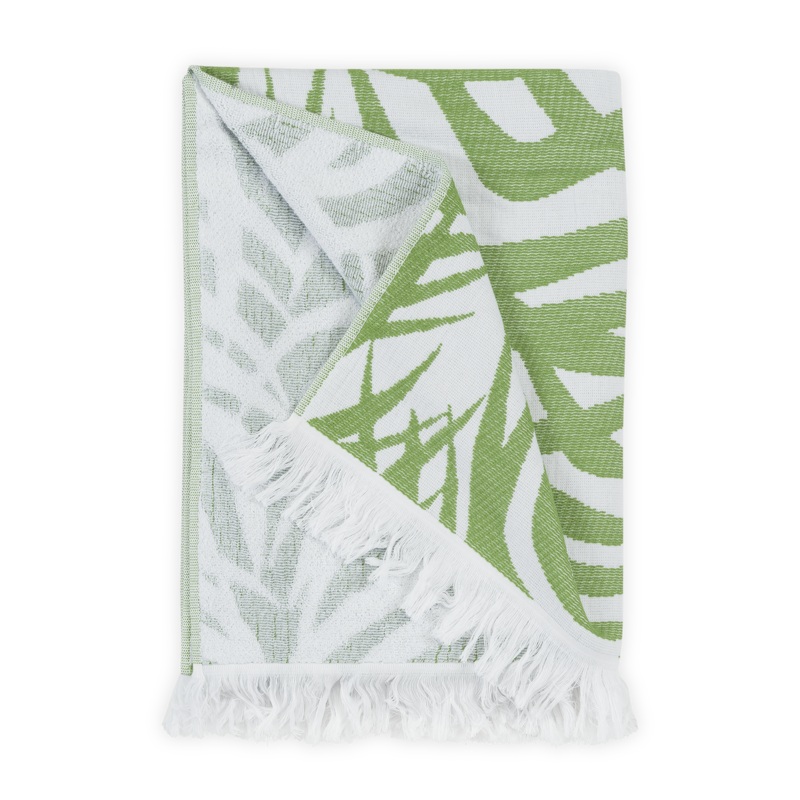 Matouk Schumacher Zebra Palm Beach Towel
