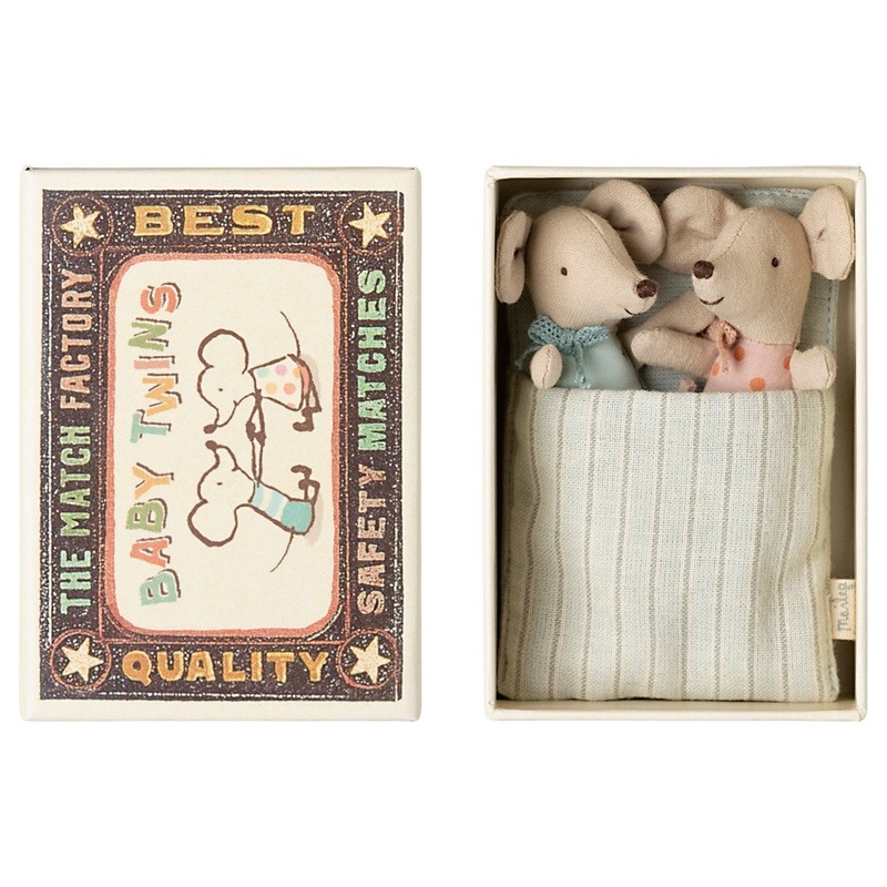 Baby Mice – Twins in Matchbox