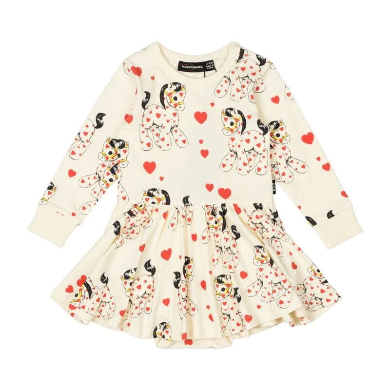 XO PONY BABY WAISTED DRESS