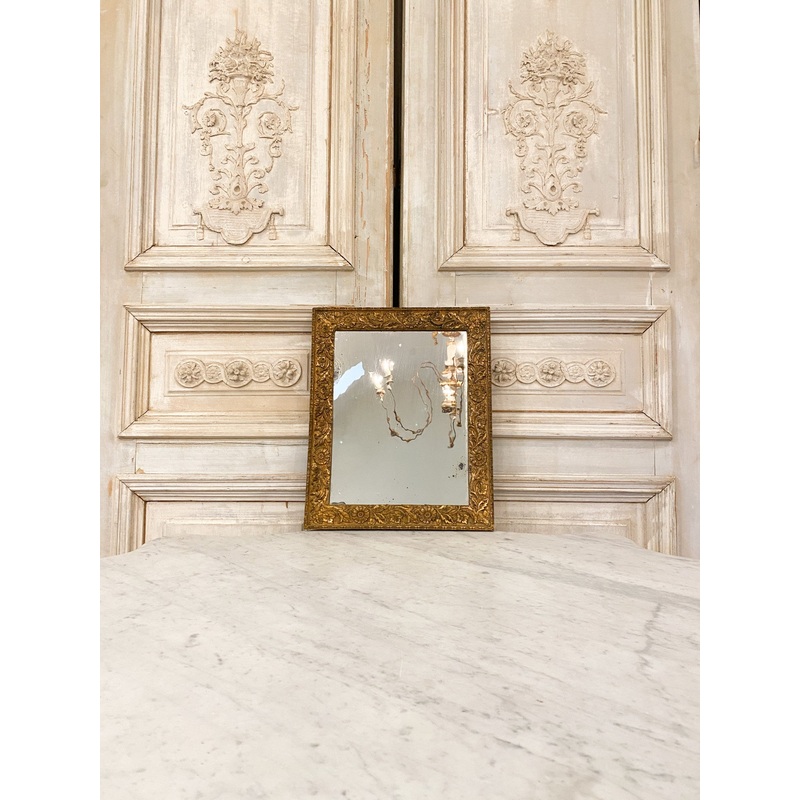 Antique French Gilt Mirror