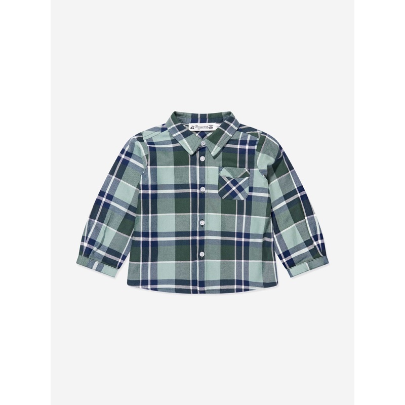 Bonpoint Baby Boys Malo Shirt in Green