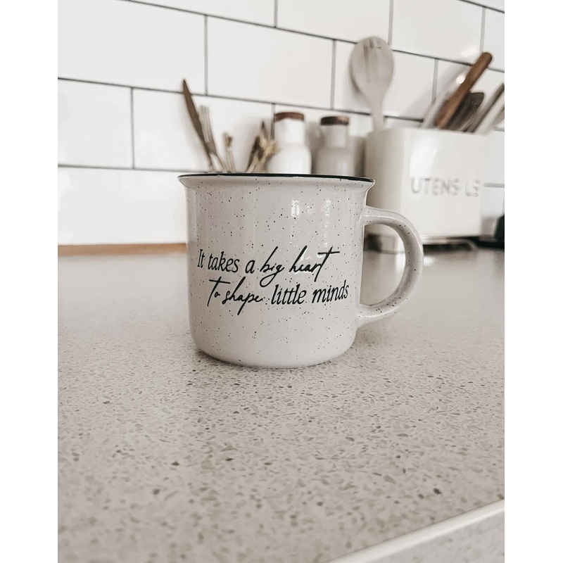 Teacher Big Heart Mug