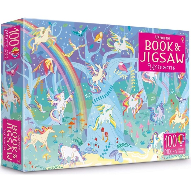 Unicorns – Book & Jigsaw Puzzle (100 pcs)