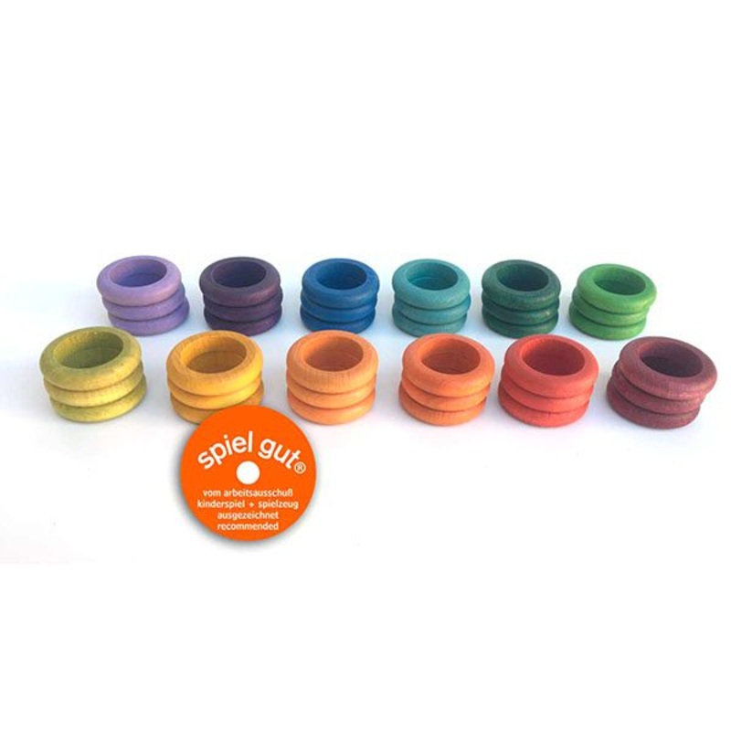 36 Rings in 12 Colors