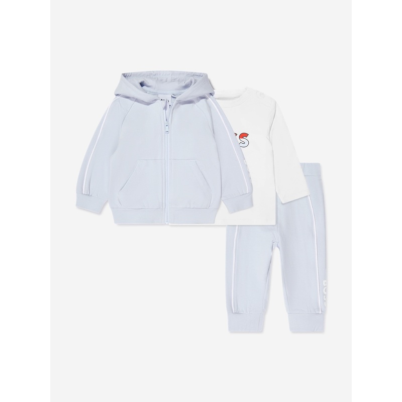 BOSS Baby Boys 3 Piece Outfit Gift Set in Blue