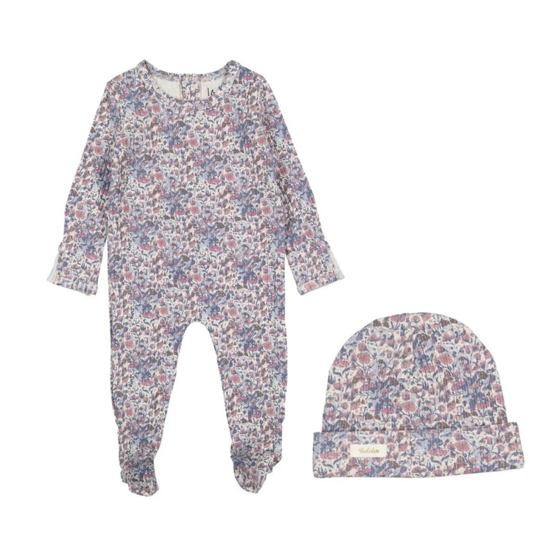 Ladida Fleur Footie & Beanie