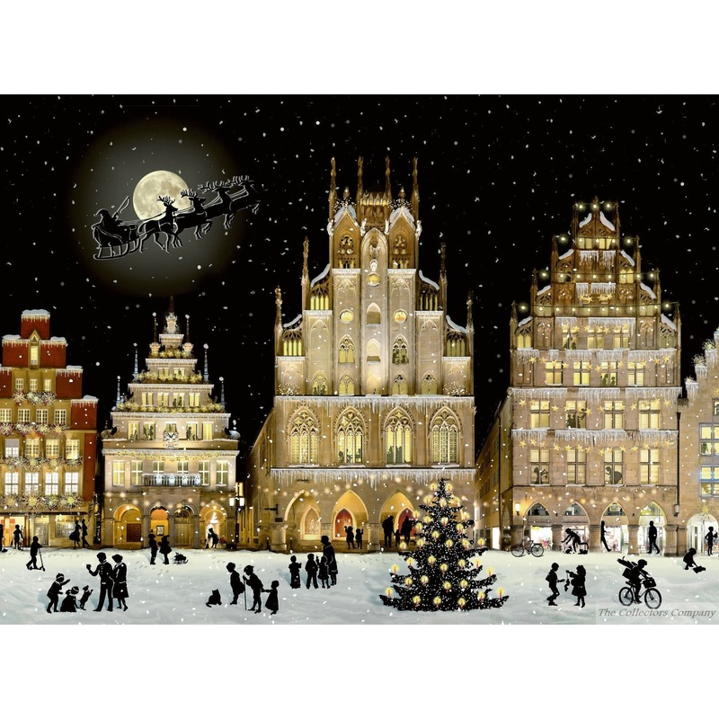 Advent Calendar Standard – Christmas Lights Cityscape