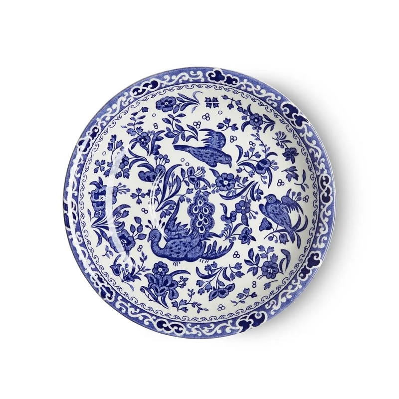 Blue Regal Peacock – Breakfast Saucer