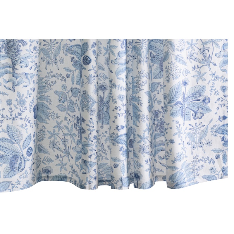 Matouk Schumacher Pomegranate Linen Shower Curtain