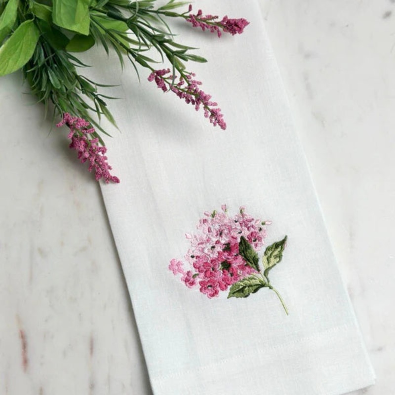 Towel – Hydrangea Pink