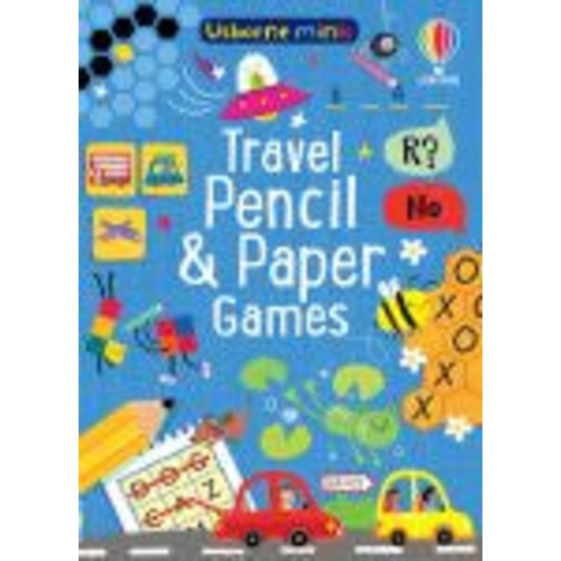 Usborne Mini Activities on the GoTravel Pencil & Paper Games