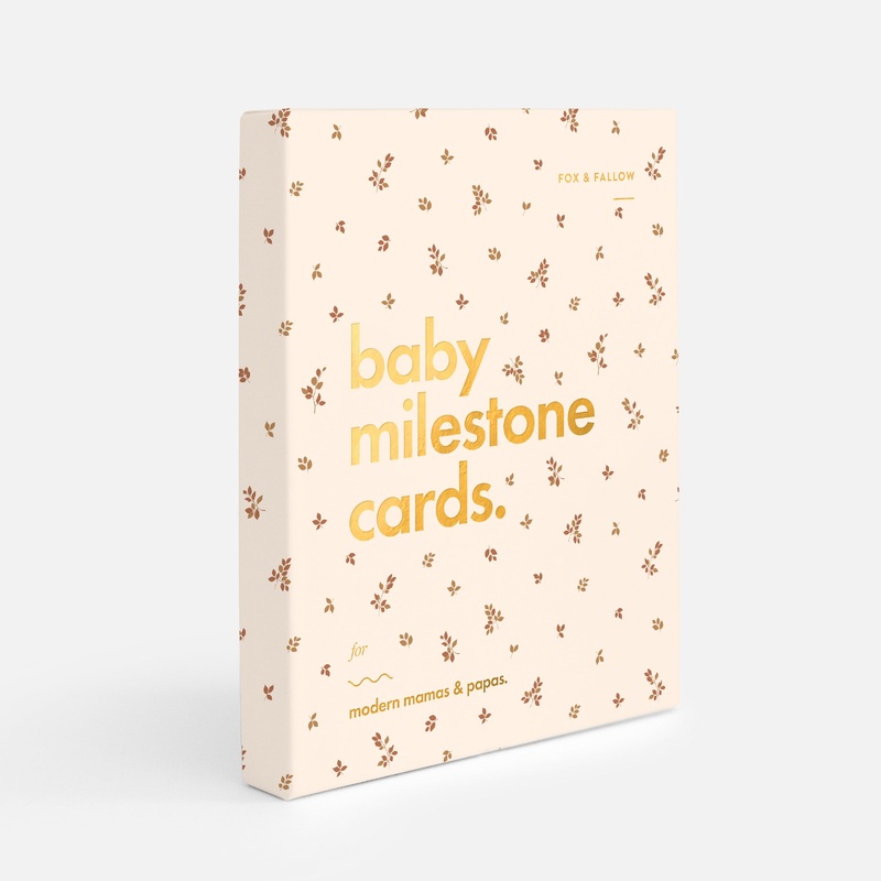 Baby Milestone Cards | Broderie