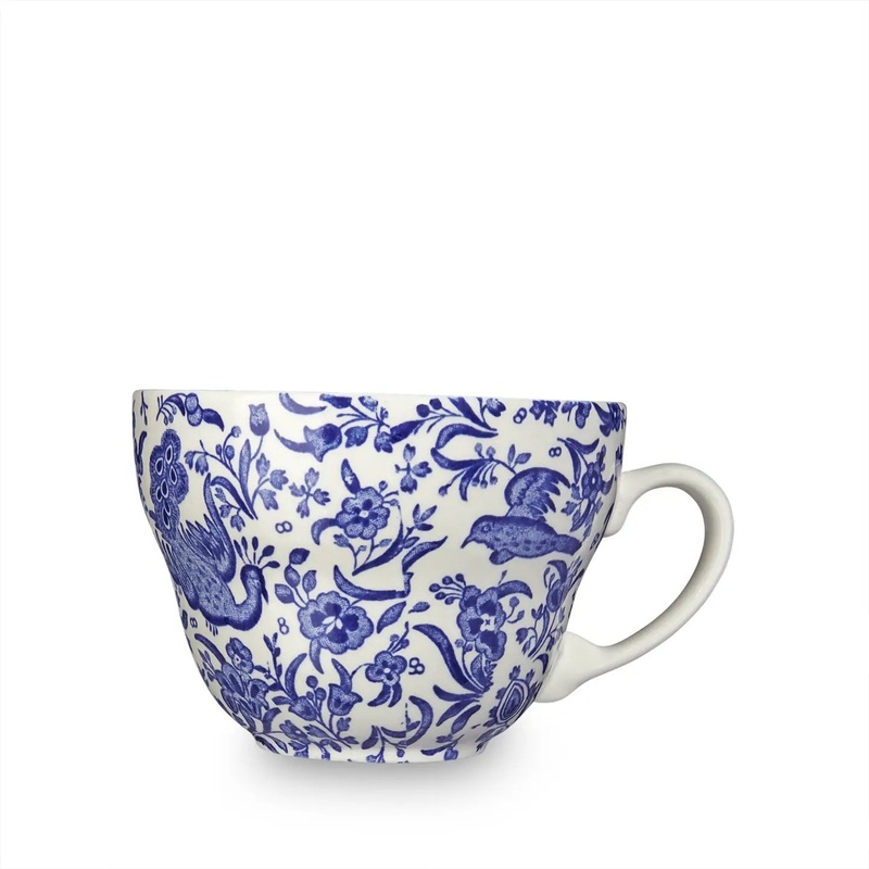 Blue Regal Peacock – Breakfast Cup