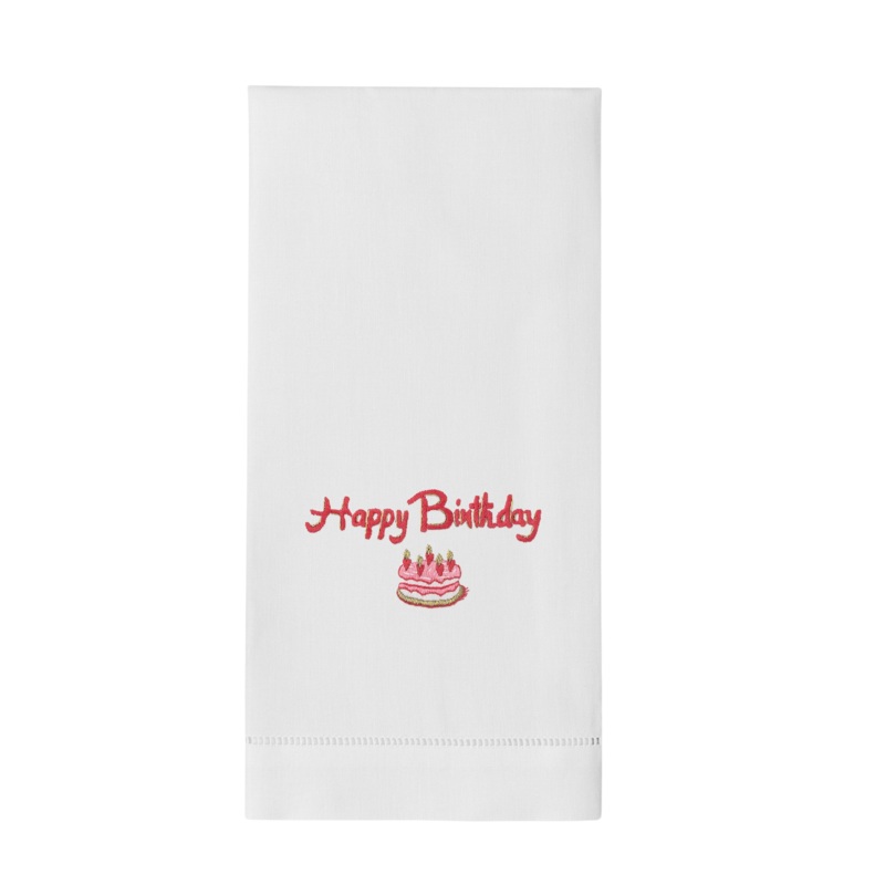 Happy Birthday Hand Towel
