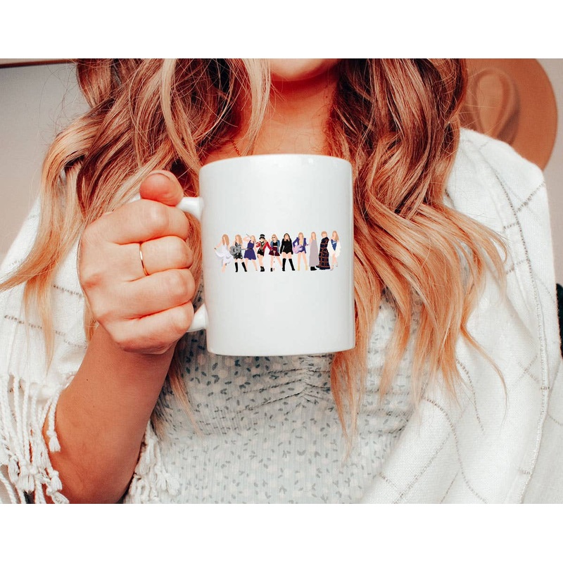 Taylor Era’s –  Pop Music Outfits Coffee Mug