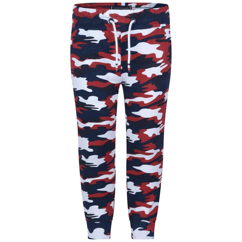 Tommy Hilfiger Boys Joggers – & Red Camouflage Joggers