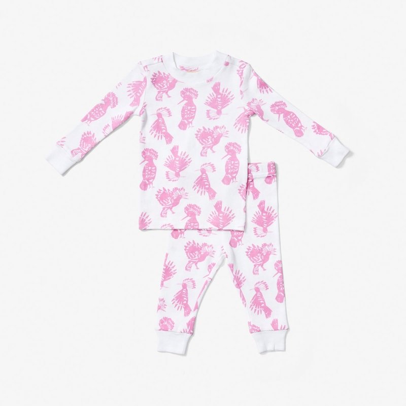 Bird Pajama Set | Lilac
