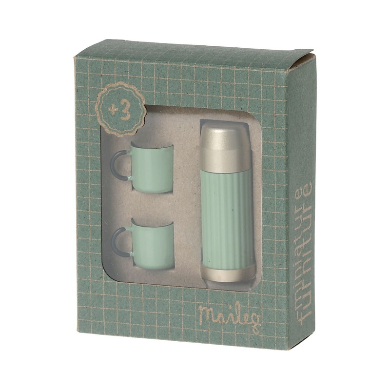 Thermos and Cups – Mint