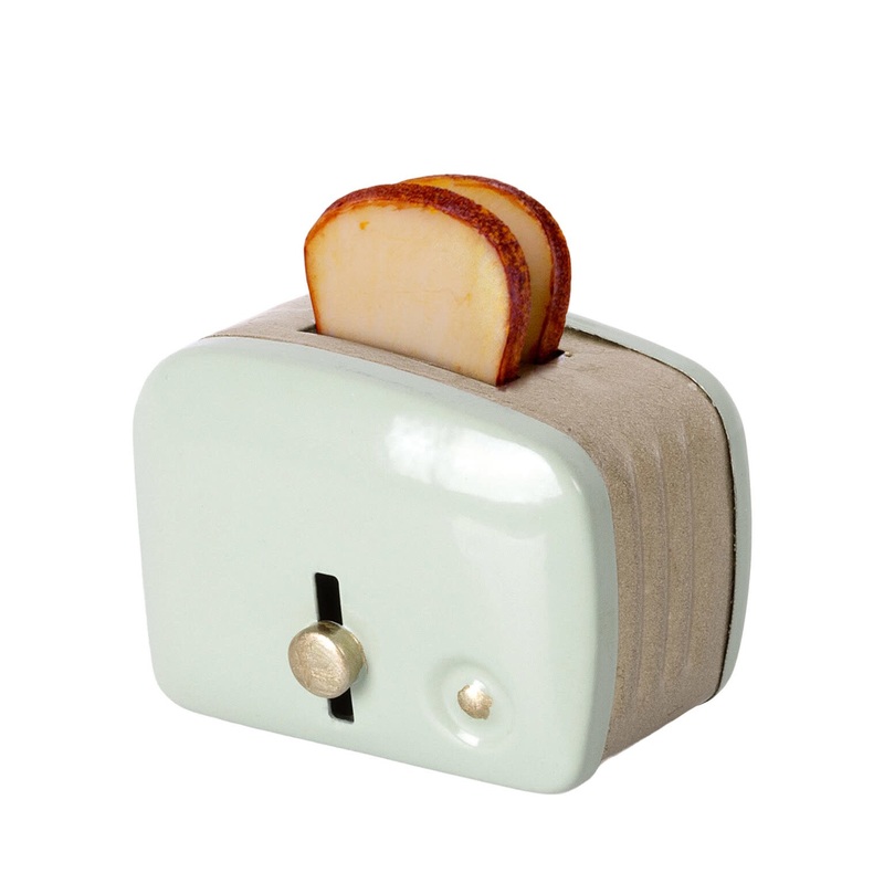 Toaster and Bread – Mint (Miniature)