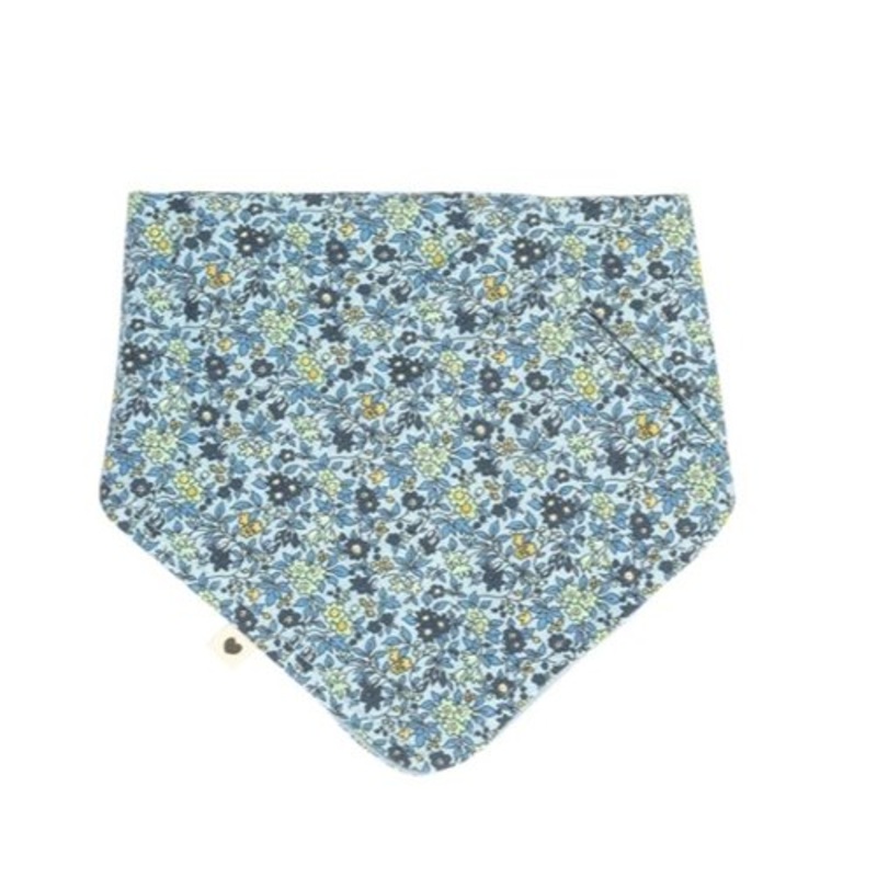BIBS Liberty Bandana Bib | Chamomile Lawn Baby Blue