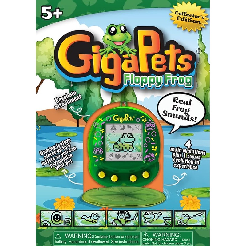 Giga Pets Floppy Frog
