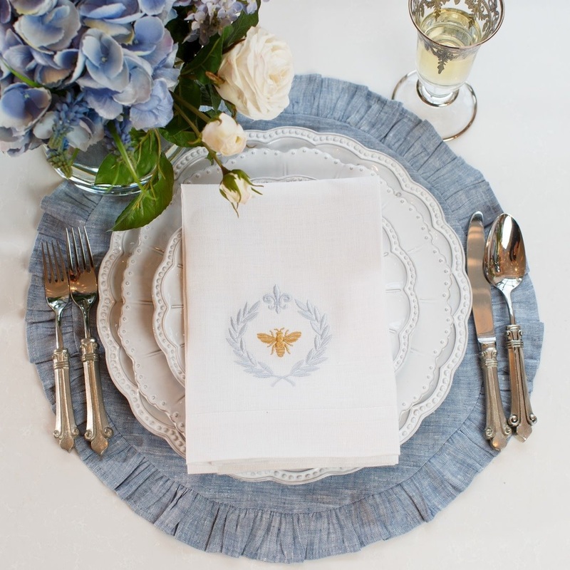 Trifold Napkin – Italian Bee