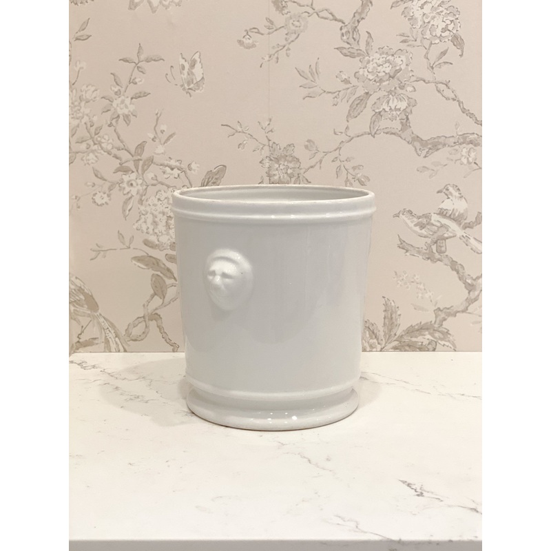 Vintage French Cache Lion Pot