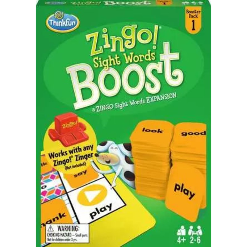 Zingo Sight Words Booster Pack