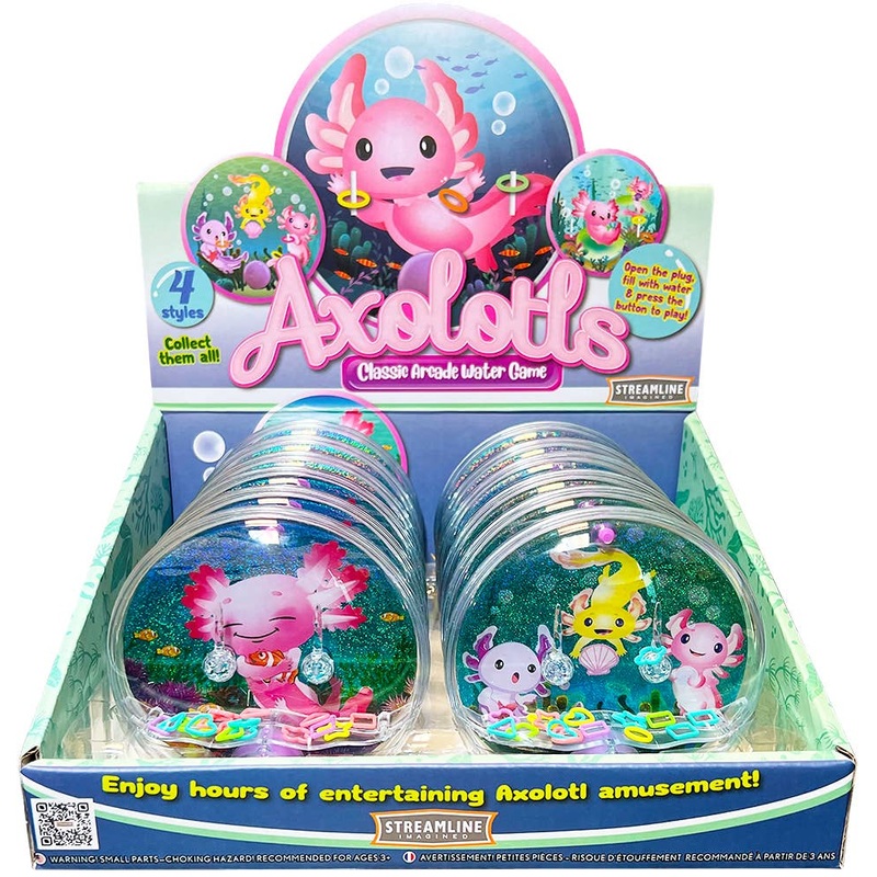 Axolotl Arcade Water Game