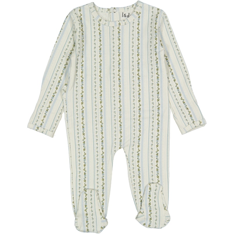 Ladida Blooming Stripe Footie