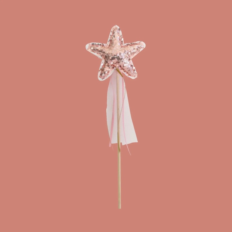 Amelie Star Wand – Rose Gold