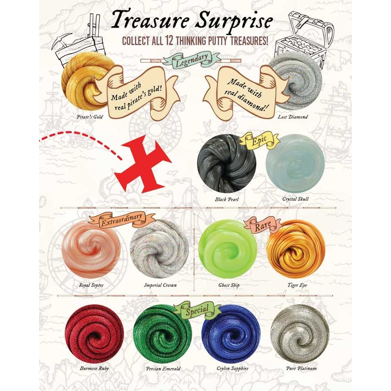 Treasure Surprise Mini Thinking Putty