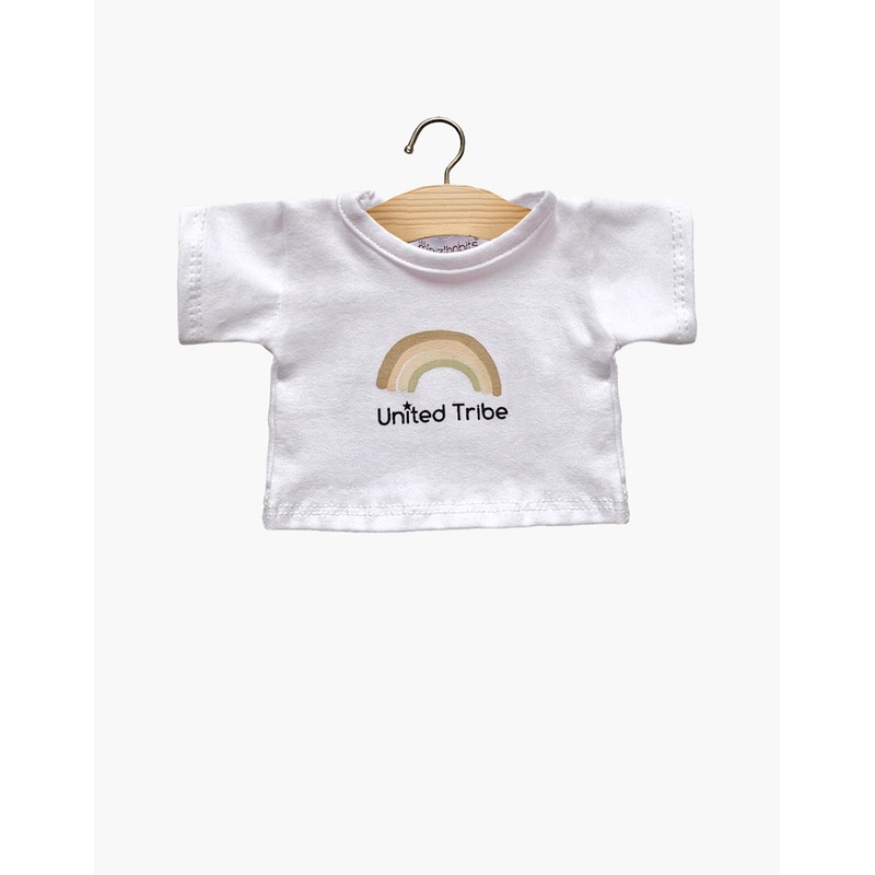 United Tribe Logo T-shirt, Green Rainbow