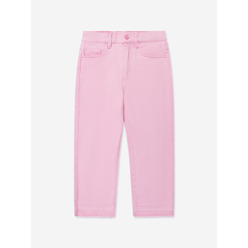 Billieblush Girls Twill Trousers in Pink