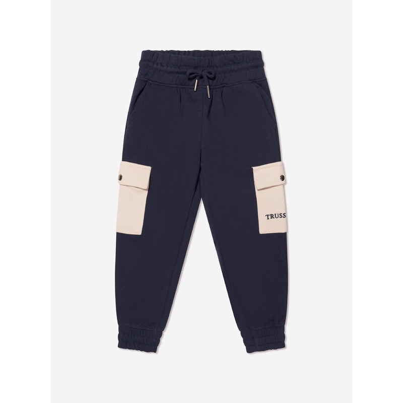 Trussardi Boys Umati Joggers in Navy