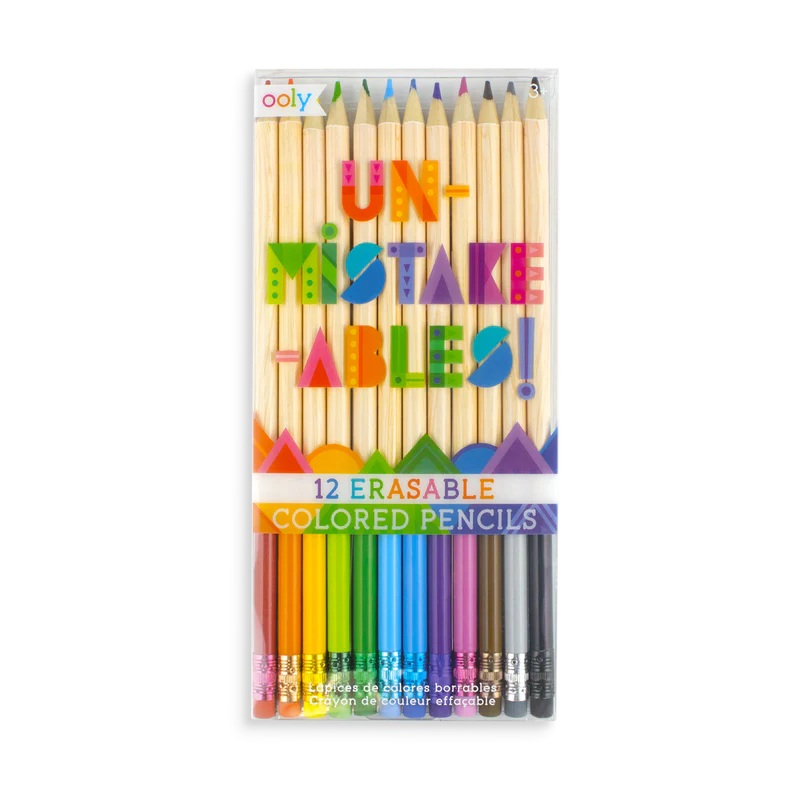 Unmistakeables Erasable Colored Pencils