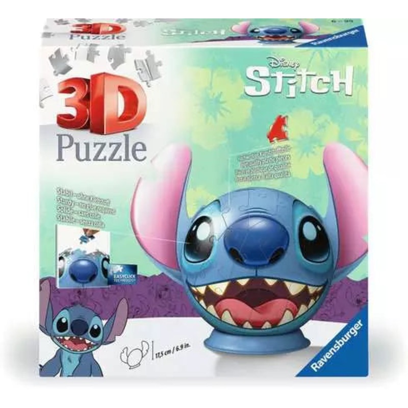 3D Puzzle Ball Disney Stitch – 72 Pieces