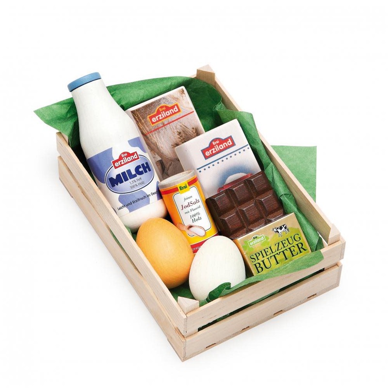 Assorted Baking Ingredients Crate
