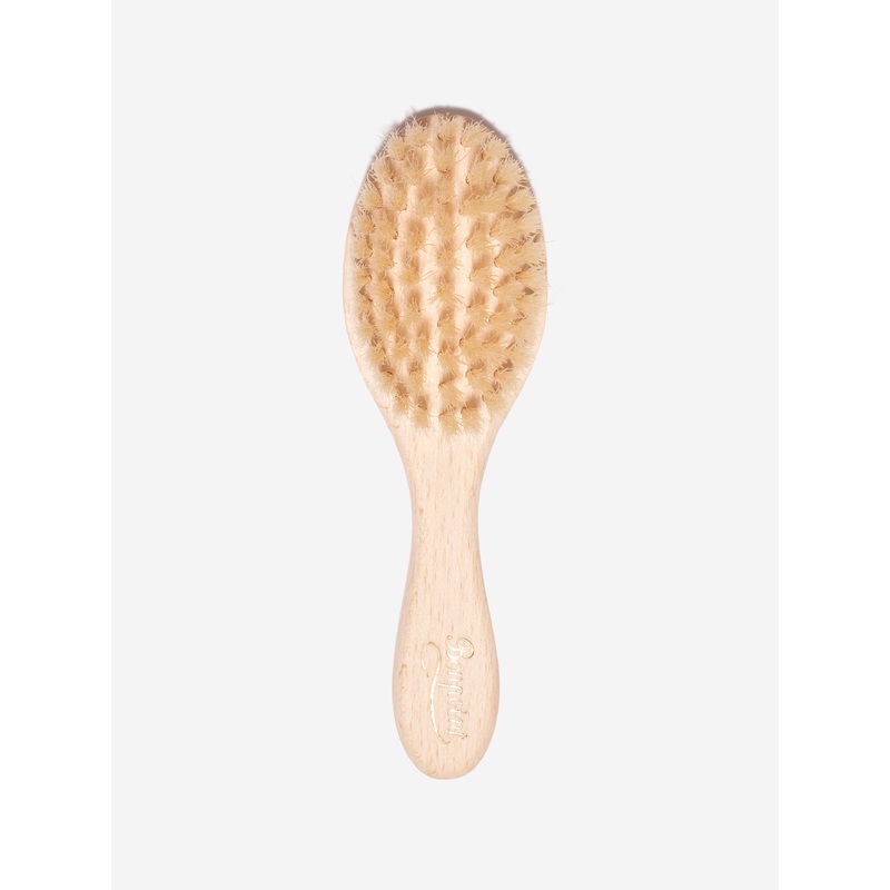 Bonpoint Baby Wooden Hairbrush in Beige